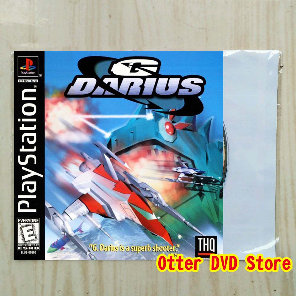 Đĩa Cd Game Ps1 Ps 1 G-darius Chất Lượng Cao