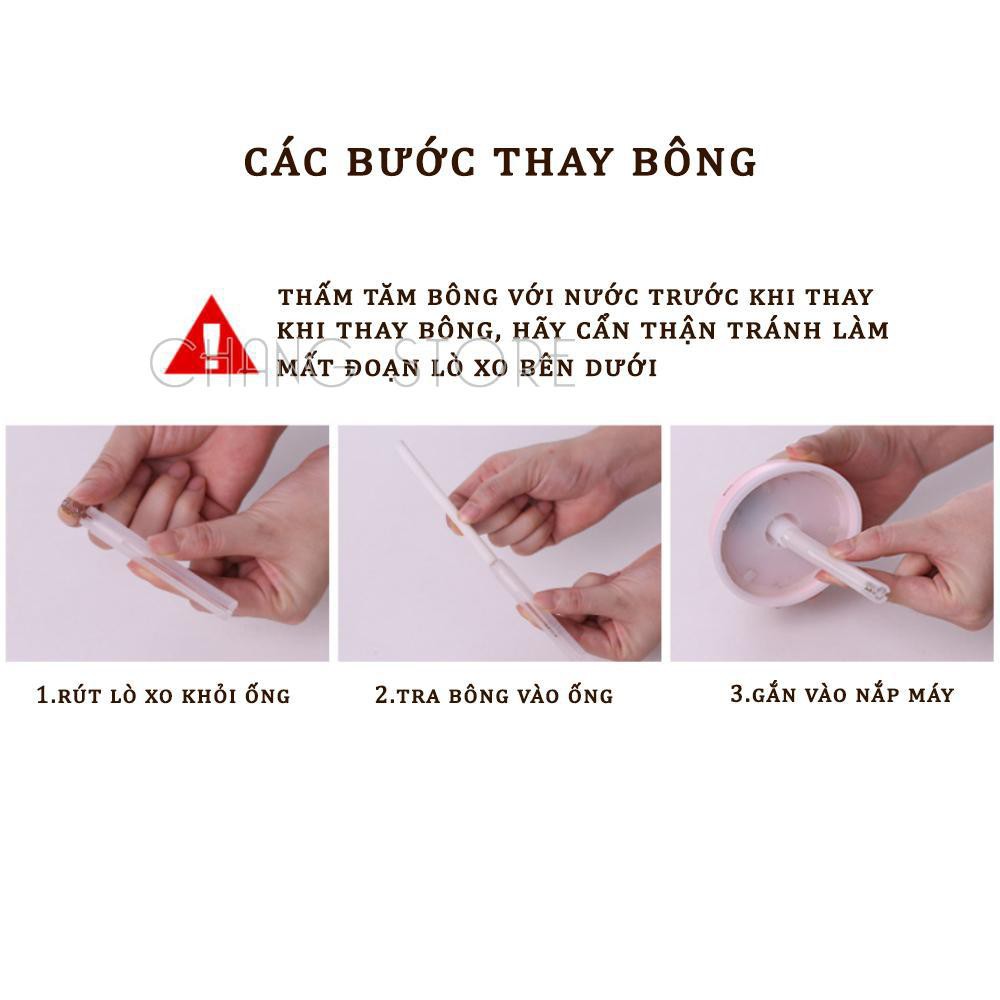 Máy Phun Sương Tạo Độ Ẩm 3 Tác Dụng Hình Mèo Tiện Lợi