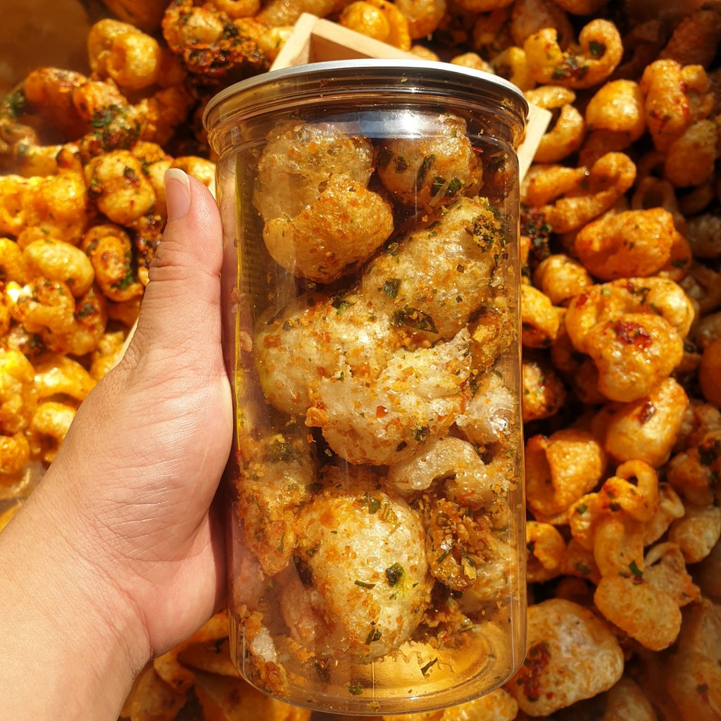 Da Heo Quay Sốt Mắm Tỏi - Lon 130gr