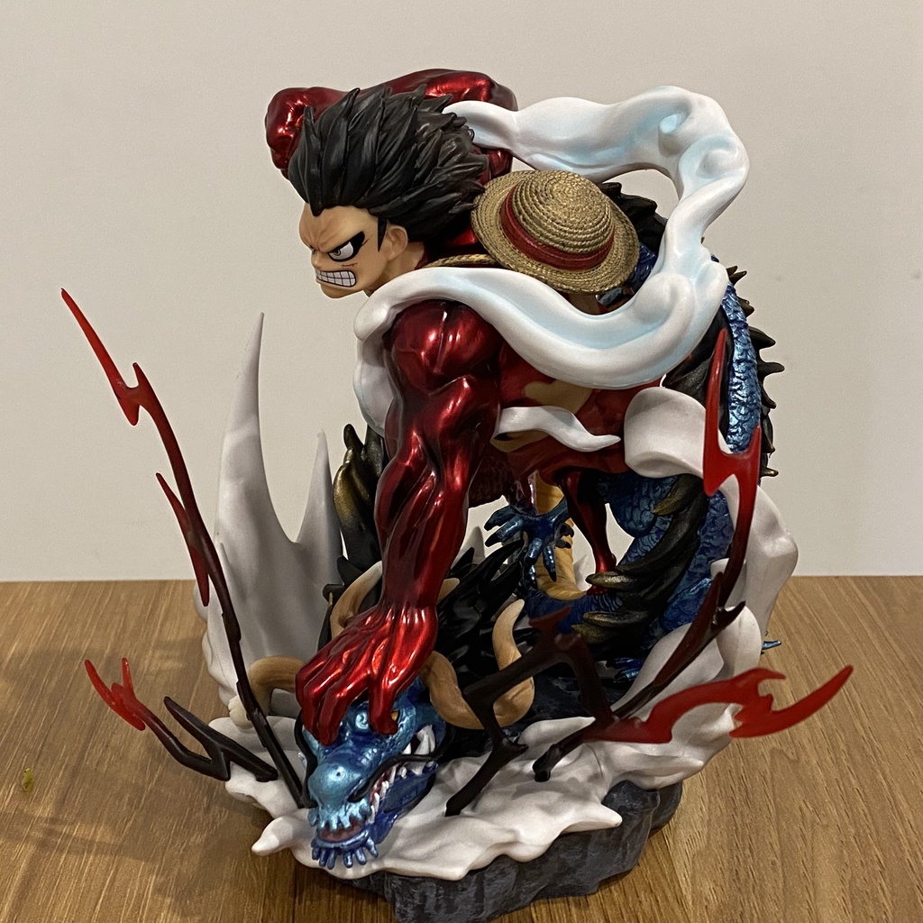 Mô hình Luffy Gear 4 vs Kaido dạng rồng siêu nét có Led - Mô hình onepiece chất lượng cao