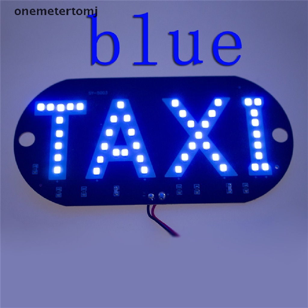 [onemetertomj] Bán Chạy] Đèn LED Taxi Cab Chắn Gió Xe Hơi