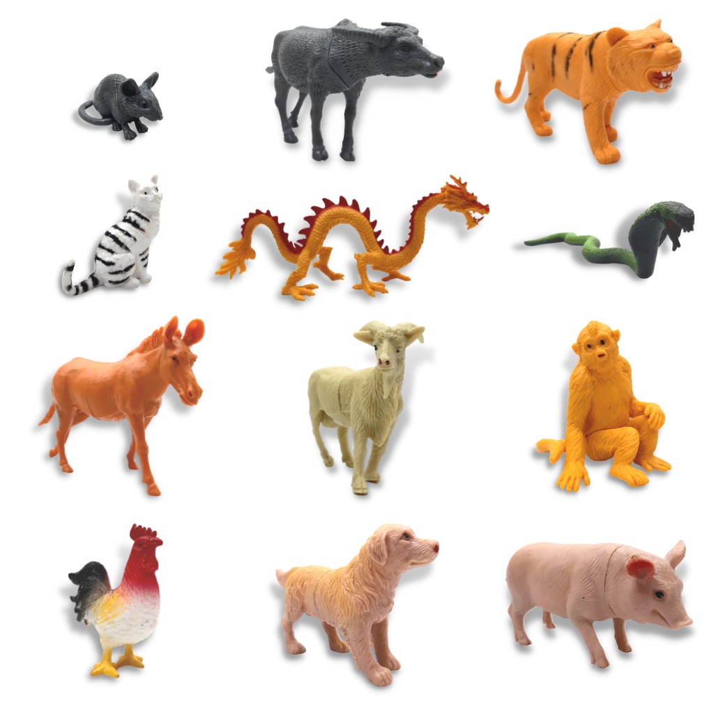 Đồ chơi mô hình 12 Con Giáp HT7521