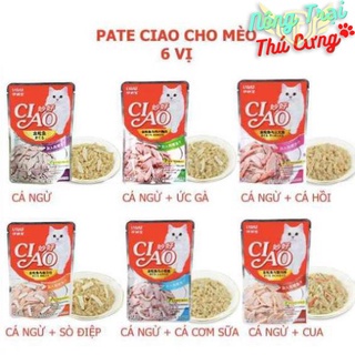 Pate Ciao Cho Mèo Mọi Lứa Tuổi - Gói 60g