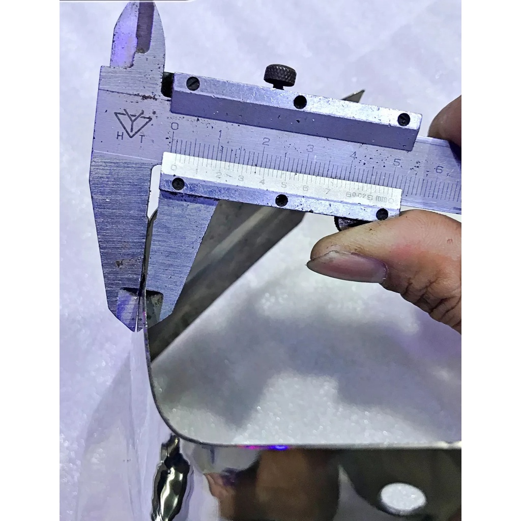 KẸP MỎ DÈ TRƯỚC VÀ SAU DREAM THÁI - SUPER DREAM INOX CAO CẤP - ĐUÔI SAU ĐAY 1LY, CHẮC CHẮN , KHÔNG SẮC BÉN