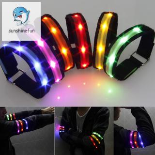 Băng cánh tay gắn đèn led phát sáng độc đáo