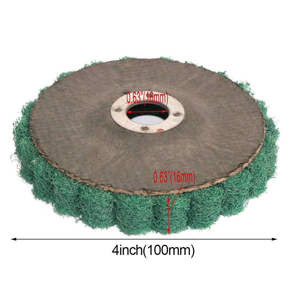 KRNY Tấm Lót Đánh Bóng Bằng Sợi Nylon Không Dệt 4 inch