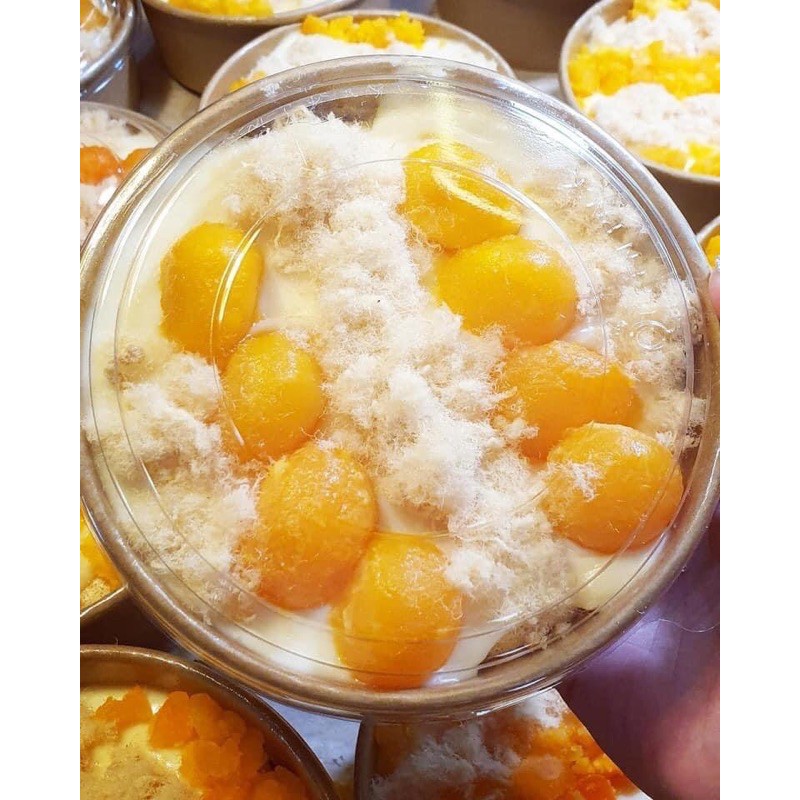 Bông lan cheese trứng quả-trứng bào