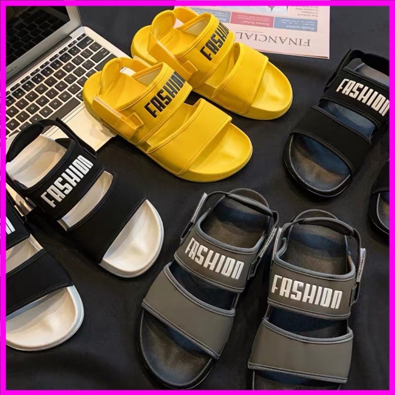 DÉP QUAI NAM NỮ UNISEX PHONG CÁCH FASHION HÀN QUỐC ĐI ĐƯỢC 2 KIỂU