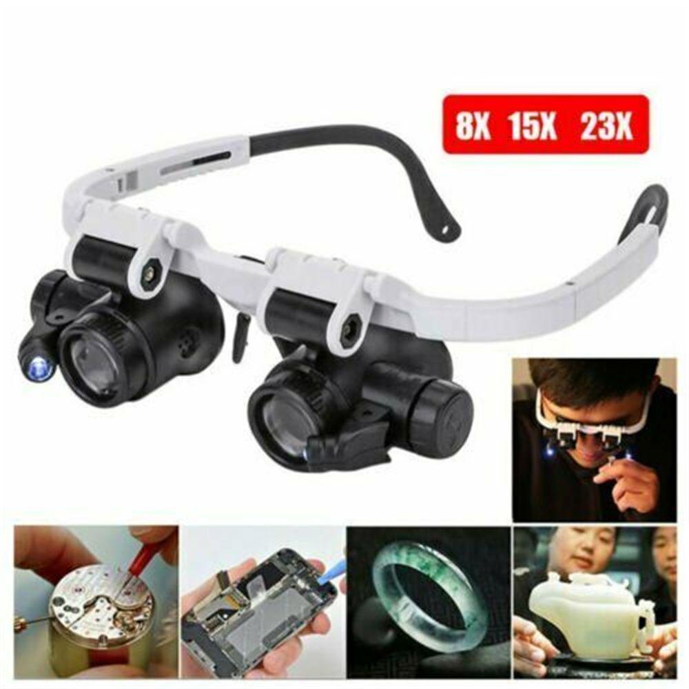 Kính Hiển Vi Đeo Đầu Hiệu Ứng Bent1 Chuyên Dụng Sửa Chữa Đồng Hồ