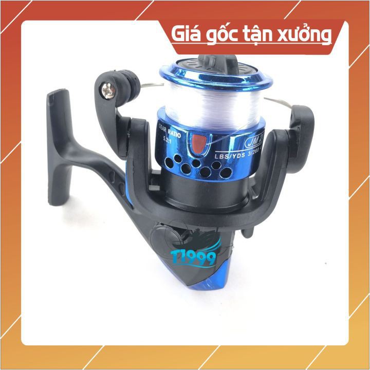 [Khuyến Mãi] Máy Câu Cá Mini Có 80m Cước Cuốn Sẵn