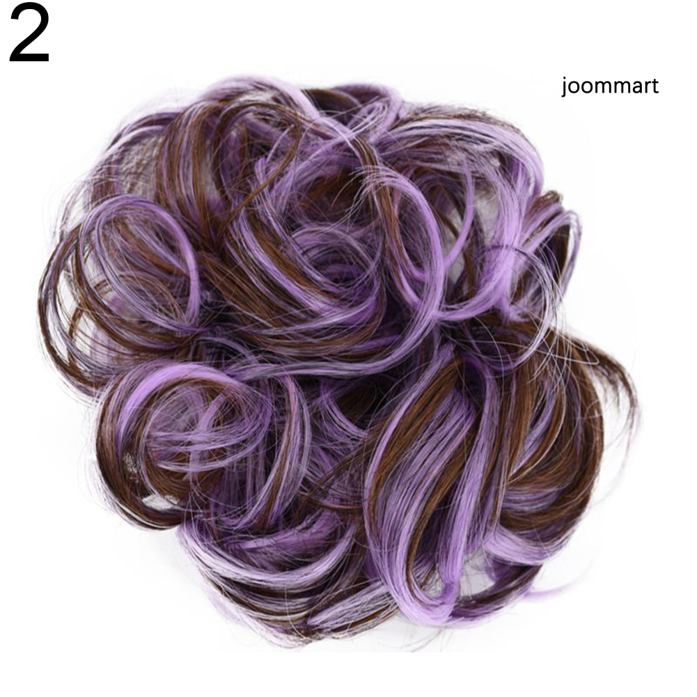 (Hàng Mới Về) Búi Tóc Giả Hình Bánh Donut Uốn Xoăn Thời Trang Cho Nữ | BigBuy360 - bigbuy360.vn