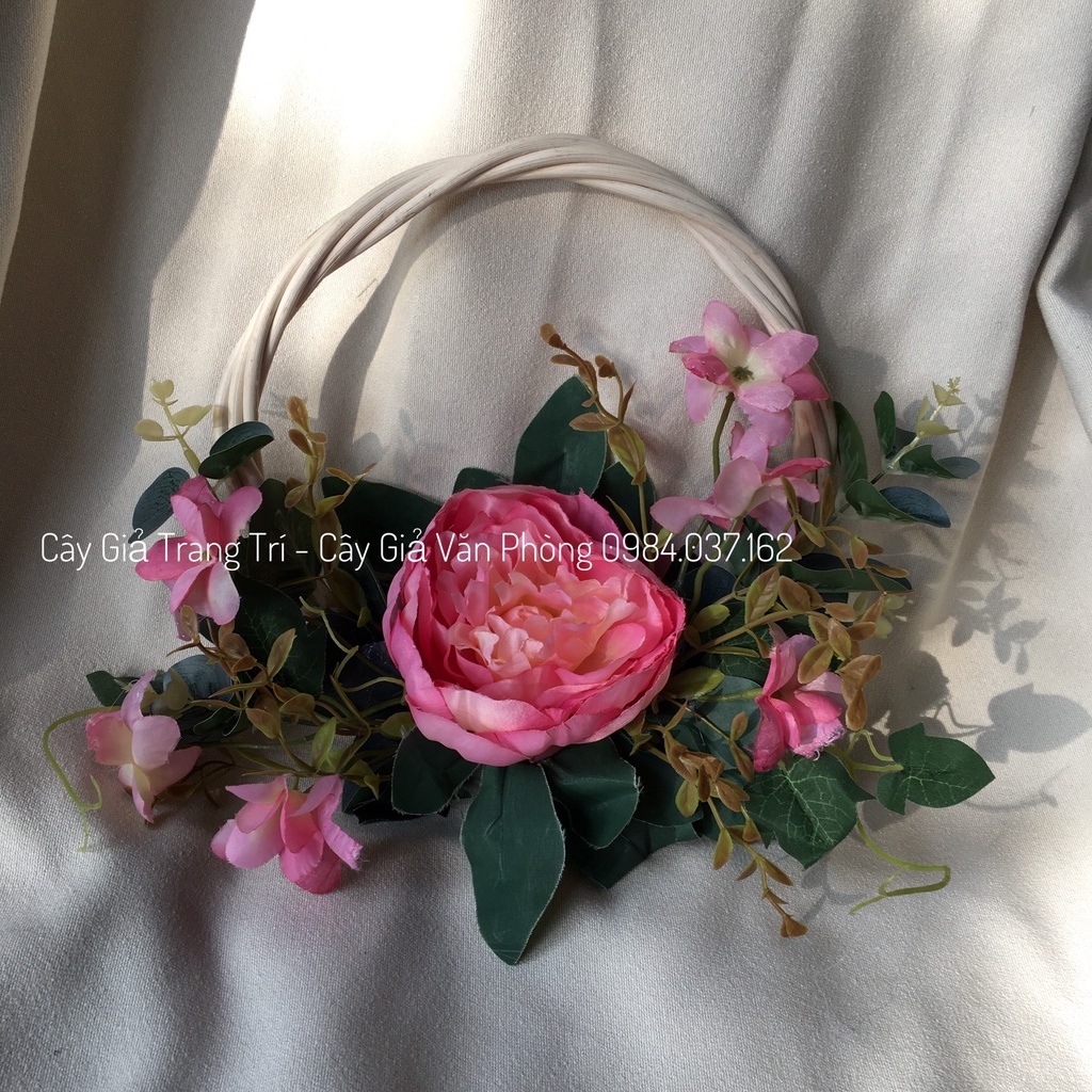 Vòng Hoa Decor Phong Cách Đơn Giản - Vòng Hoa - Phụ Kiện Trang Trí Nhà Cửa