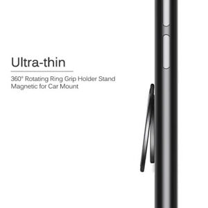 Nhẫn Móc Ngón Tay Bằng Kim Loại Siêu Mỏng Cho Điện Thoại