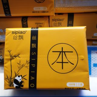 🔥Khăn giấy rút SIPIAO , khăn giấy gấu trúc