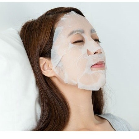 Mặt Nạ Đắp Mặt Tinh Chất lô hội Dabo Aloe Vera First Solution Mask Pack dưỡng ẩm , dưỡng trắng da 10 miếng 23g