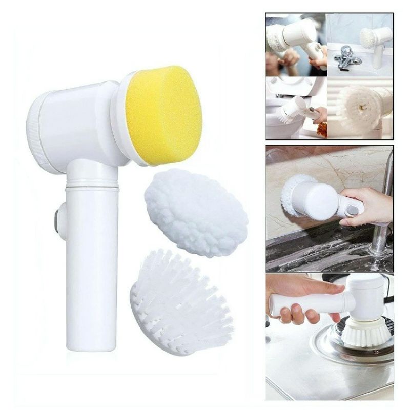 Bàn chải điện Magic Brush đa chức năng vệ sinh nhà tắm nhà bếp