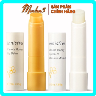 Son dưỡng ẩm Innisfree CANOLA HONEY Lip Balm dưỡng mềm môi chiết xuất mật ong