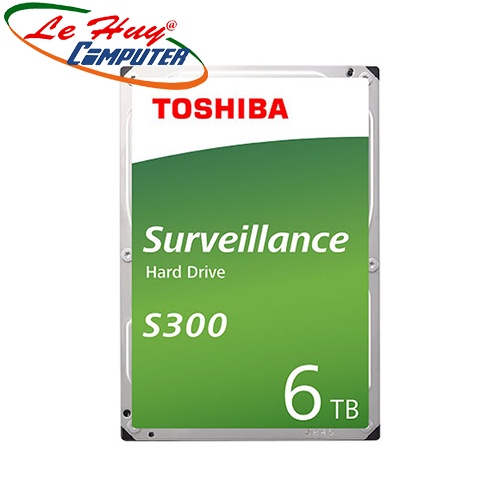 Ổ cứng HDD Toshiba S300 Surveillance 6TB 3.5&quot; SATA 3 - HDWT860UZSVA