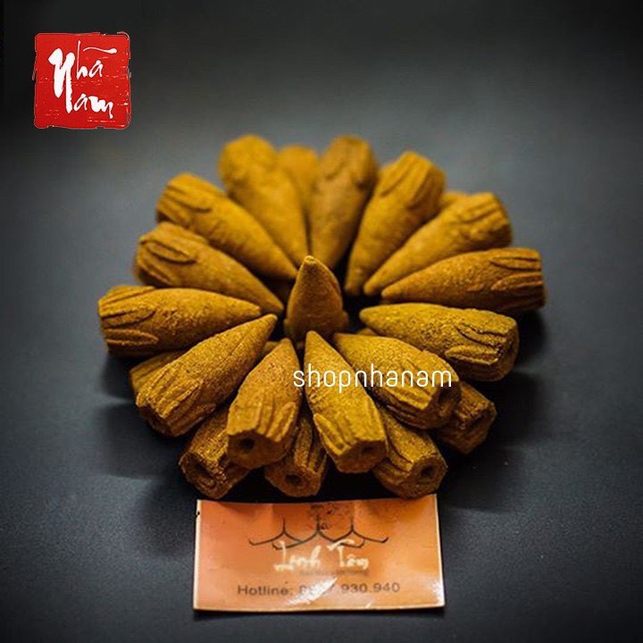 Ba nụ trầm hương linh tâm - dùng cho thác khói trầm hương để bàn