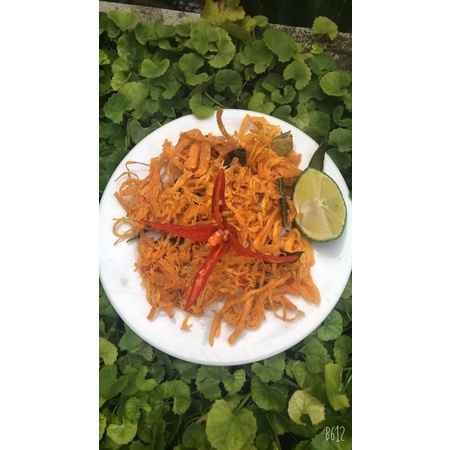 Khô gà lá chanh 200g - Khô gà cao cấp, cay vừa siêu ngon