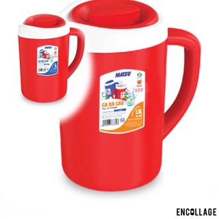 cá đá bằng giữ nhiệt 1lít, 1,5 lít duy tân