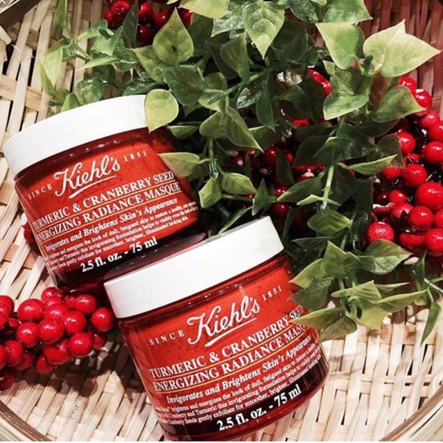 Mặt nạ nghệ Kiehl’s Turmeric & Cranberry seeds