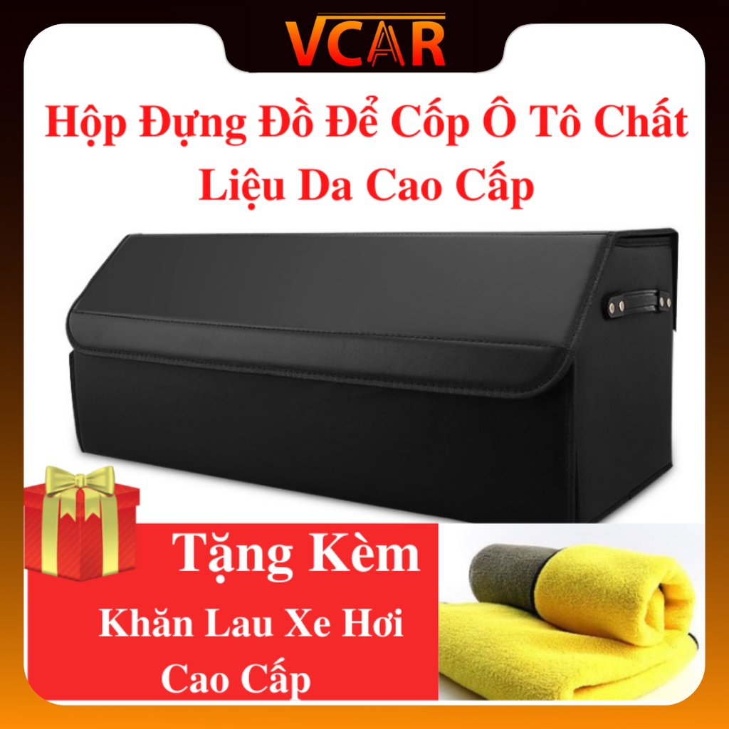 Hộp Bọc Da Để Đồ Trên Xe Ô Tô, Thùng Đựng Đồ Ô Tô Cho Xe Huyndai