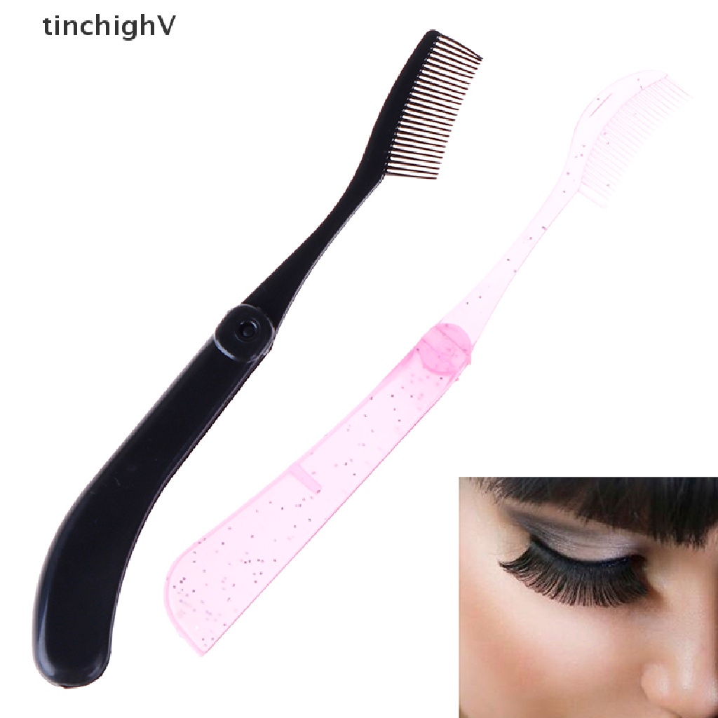 [Hàng mới về] Lược gấp chải lông mi / lông mày tiện dụng màu ngẫu nhiên