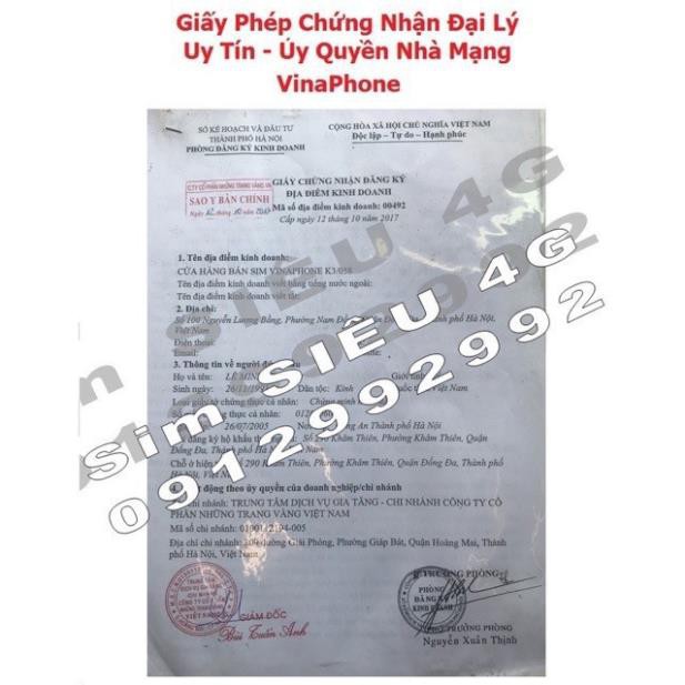 [HT779] K Sim Vina Gói hỗ trợ Đăng Ký thông tin Chính Chủ 3 58