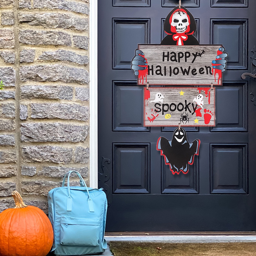 Biển Hiệu Treo Cửa Trang Trí Halloween