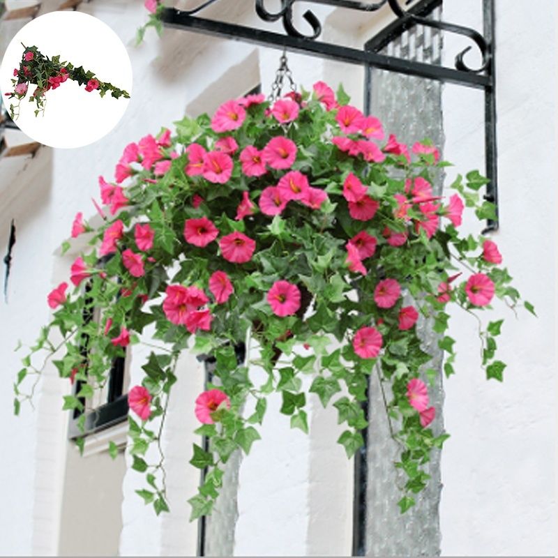 Hoa Nhựa Giả Treo Tường Trang Trí Nội Thất Đẹp Mắt