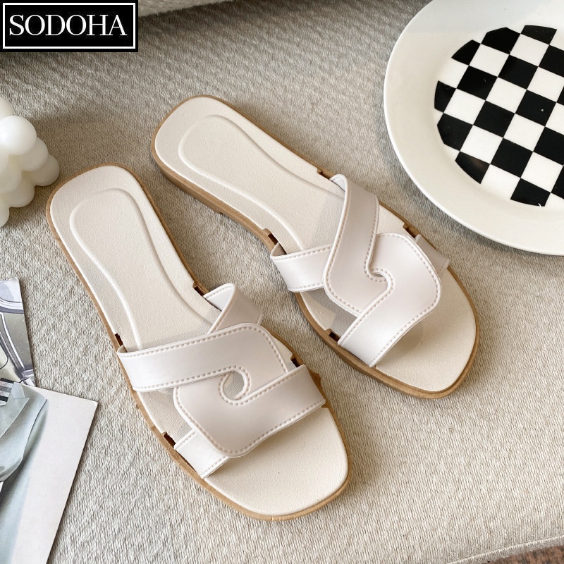 Dép Nữ Thời Trang SODOHA SDH5969 Mềm Êm Siêu Thoáng Mát