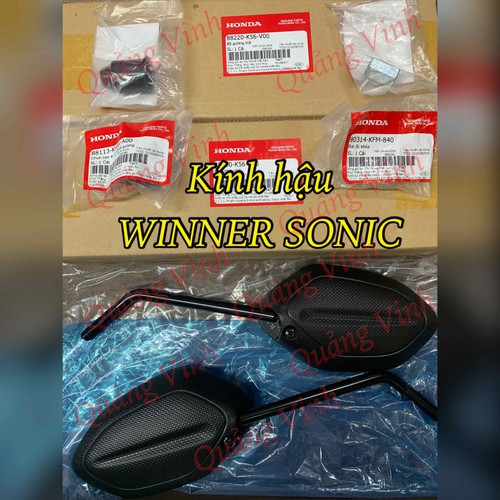 Kính chiếu hậu WINNER SONIC Zin CHÍNH HÃNG.