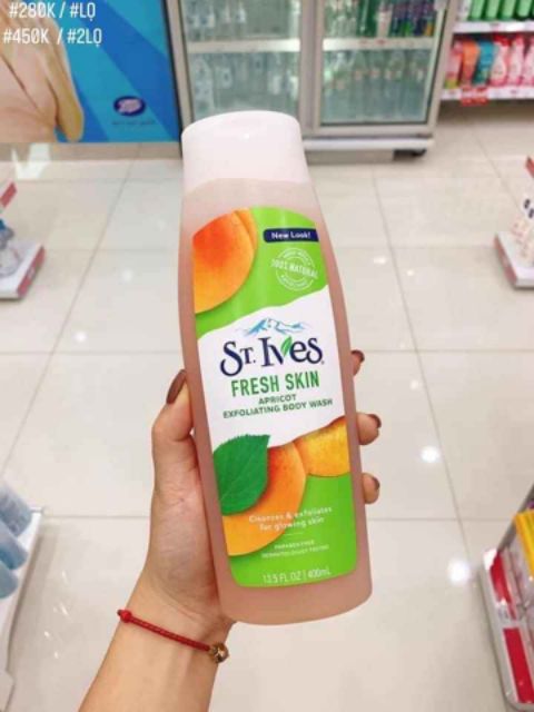 Sữa tắm st ives 400ml đủ hương