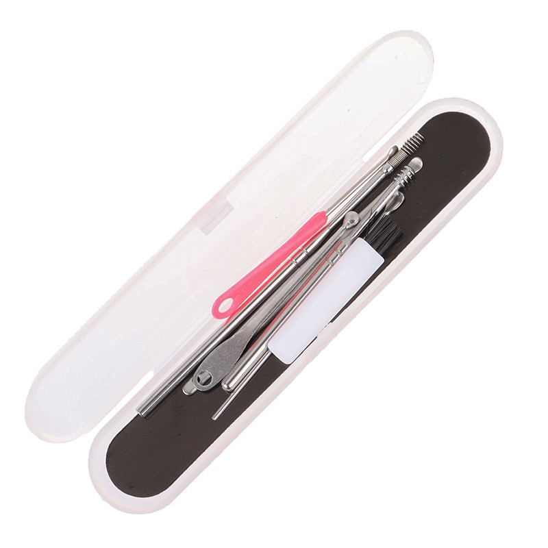 Bộ 7 Dụng Cụ Lấy Ráy Tai Bằng Inox Chuyên Dùng