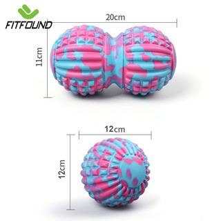 Bóng Đôi, Đơn Massage Giãn Cơ- Dãn Cơ Streching Sau Tập Thể Thao Gym Yoga Pilates FITFOUND