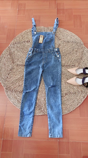 Yếm jeans dài | BigBuy360 - bigbuy360.vn
