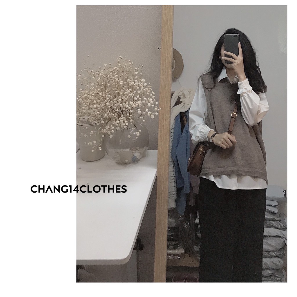 Áo sơ mi nữ trắng đi học tay dài bo nhúm cổ bẻ basic form rộng vừa - Sơ mi đi học sinh nữ trắng tay dài 5.0 | BigBuy360 - bigbuy360.vn