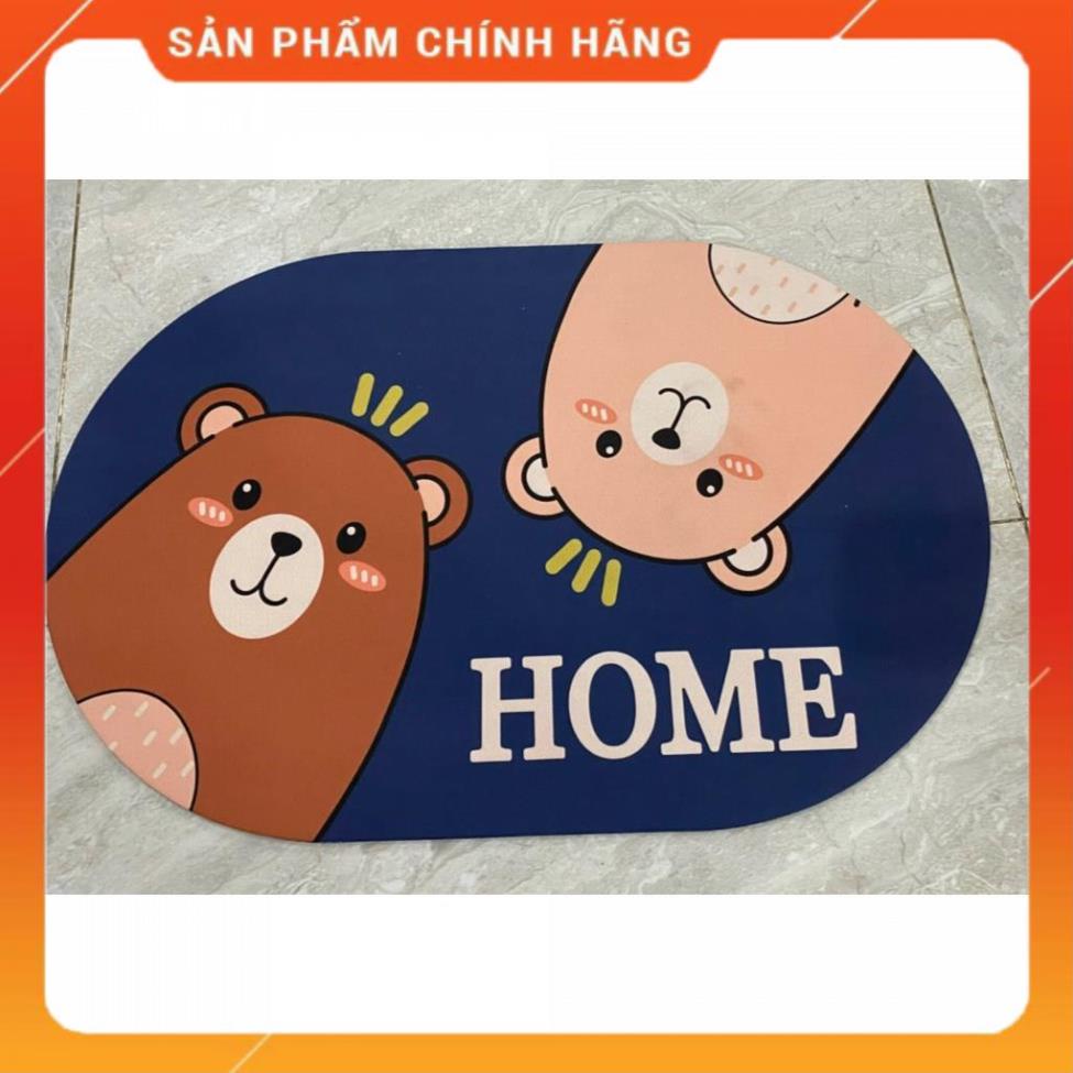 Thảm Siêu Thấm Hút Chống Trơn Trượt  Để Nhà Tắm ,Sàn Nước Cao Cấp