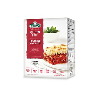 Mì Lasagne Lá Mini Không Chứa Gluten hiệu Orgran hộp 200g