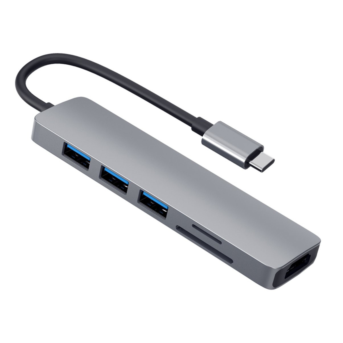 USB 3.1 Type-C Hub To HDMI-compatible Ad Ter 4K Thundeolt 3 USB C Hub