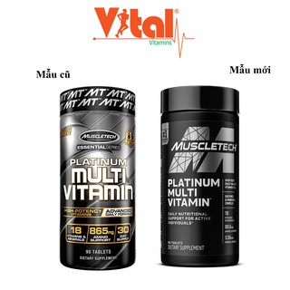 Viên Bổ Sung Vitamin Và Khoáng Chất Tổng Hợp Platinum Multivitamin 90 Viên