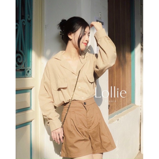 SET SƠ MI TÚI NẮP + SHORT