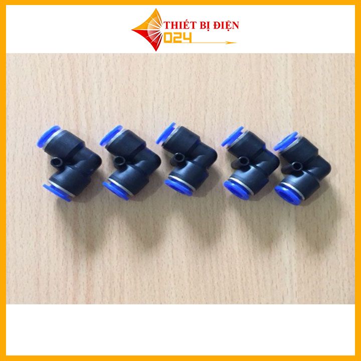 Cút góc chữ L, Đầu nối góc ống hơi khí nén, ống phun sương đầy đủ kích thước