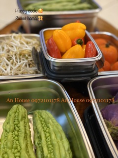 Hộp đựng thực phẩm Inox 304 (hàng có sẵn)