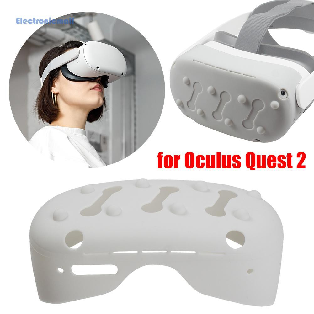 ElectronicMall01 VR Grip Covers Eyes Mask Lens Skin Strap Kit for Oculus Quest 2 Accessories