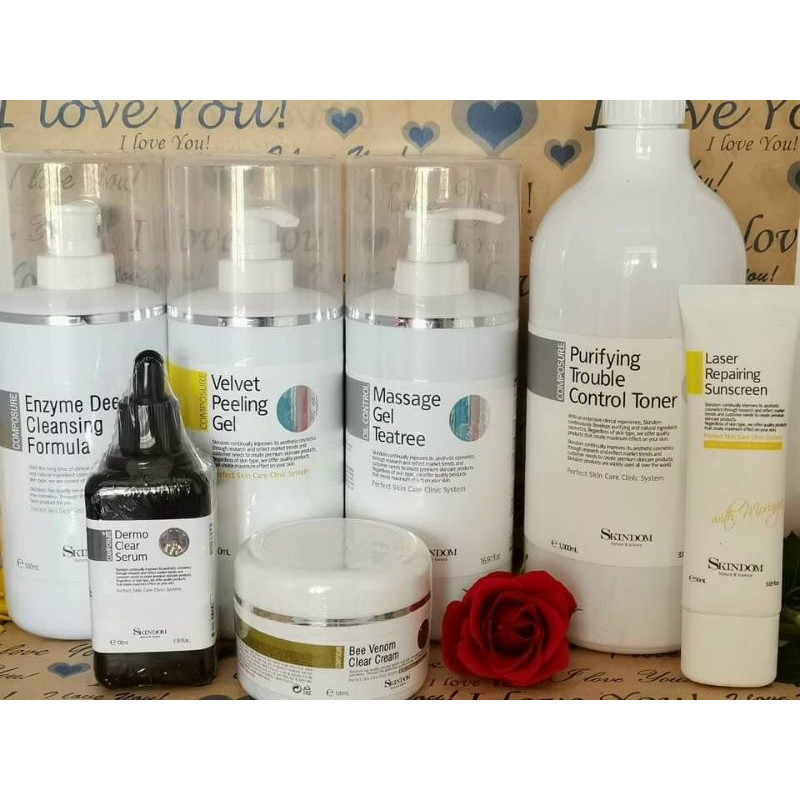 Bộ Chăm sóc da Skindom Hàn Quốc
