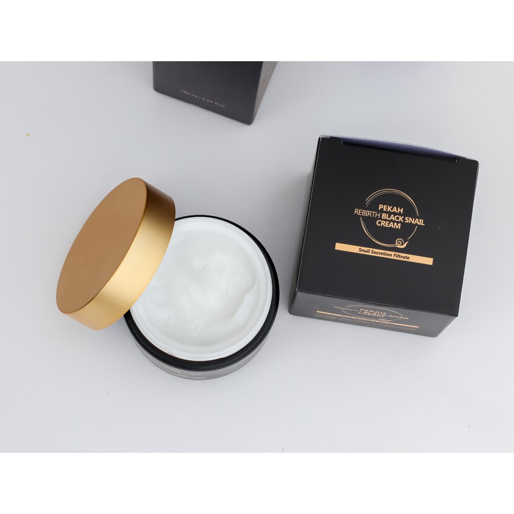 Kem Dưỡng Ẩm Và Phục Hồi Da Chiết Xuất Ốc Sên PEKAH Rebirth Black Snail Cream 50ml