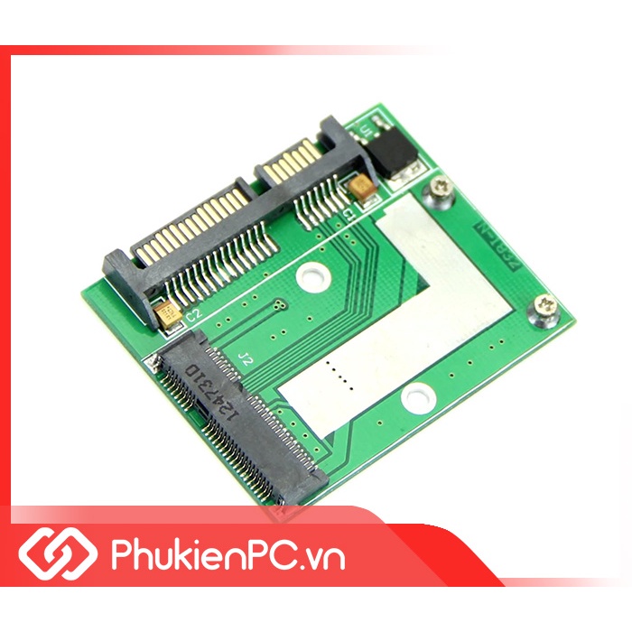 Mạch chuyển SSD mSATA to SATA 3 dùng gắn ổ cứng SSD mSATA cho máy tính PC, Laptop, máy tính đồng bộ, công nghiệp, HTPC
