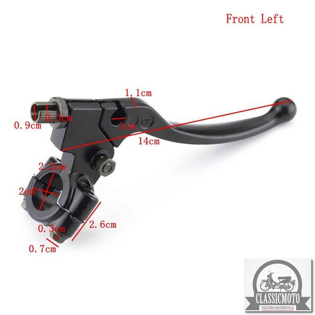 Tay phanh, Tay côn xe máy độ Cafe Racer Tracker CG125 SU GN125 CD 67 WIN